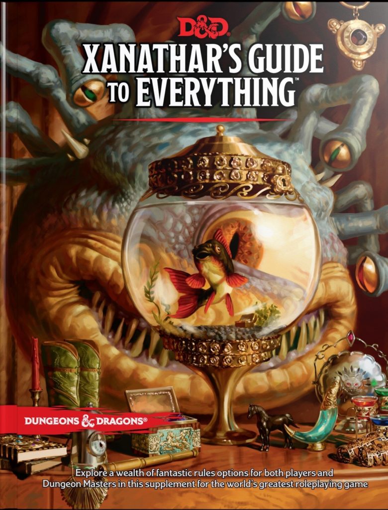 xanathar's guide to everything supplement book