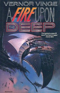 A Fire upon the Deep  by Vernor Vinge