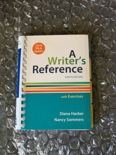 A Writer’S Reference 8Th Edition   by Diana Hacker