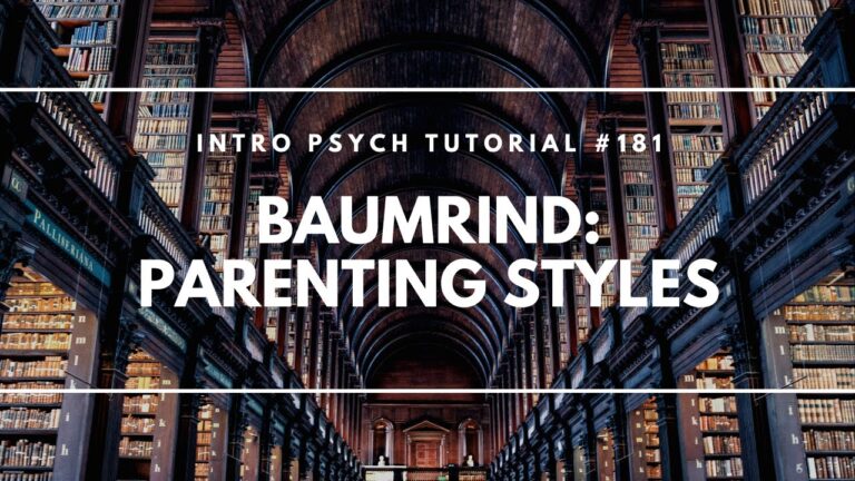 Baumrind Parenting Styles  by Diana Baumrind