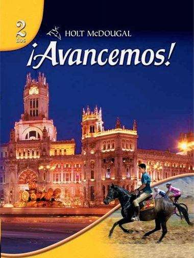 Avancemos 2 Textbook  by Estella Gahala.