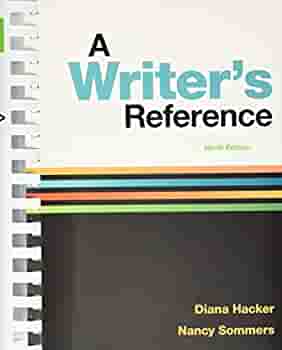 A Writer’S Reference 9Th Edition  by Diana Hacker