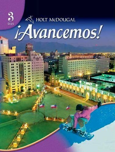 Avancemos 3 Textbook by by Estella Gahala.