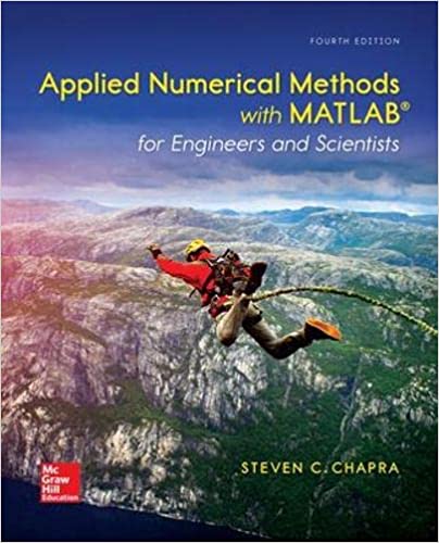 Applied Numerical Methods With Matlab 4Th Edition  by Chapra Steven C.