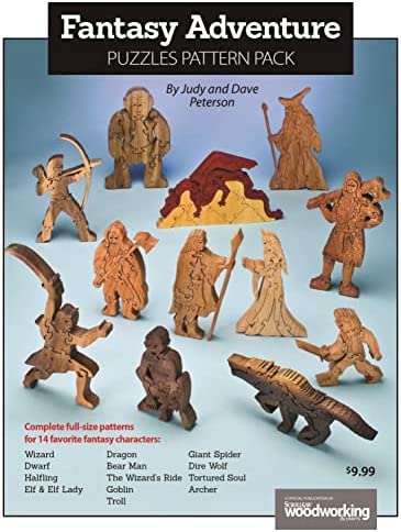 Animal Puzzles for the Scroll Saw  by Dave Peterson And Judy Peterson