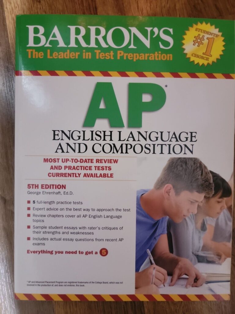 Barron’S Ap English Language And Composition  by George Ehrenhaft Ed. D.