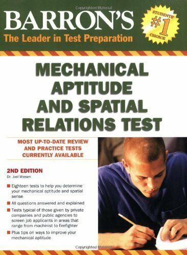 Barron’S Mechanical Aptitude And Spatial Relations Test  by Joel Wiesen