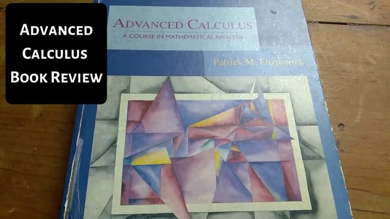 Advanced Calculus by Patrick M. Fitzpatrick