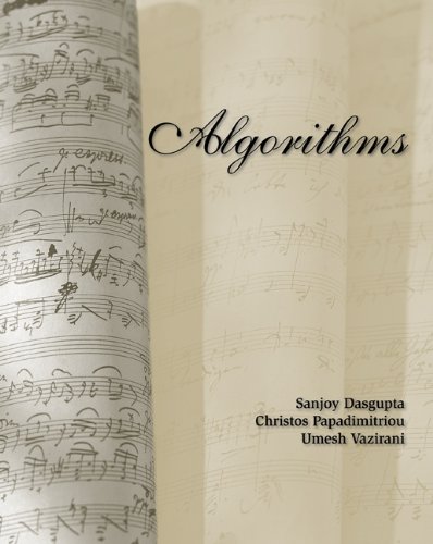 Algorithms Dasgupta Solutions  by Sanjoy Dasgupta