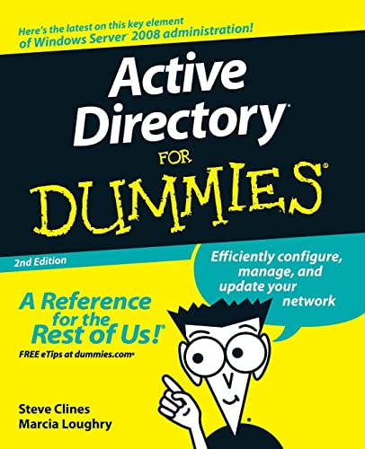 Active Directory for Dummies   by Marcia Loughry And Steve Clines