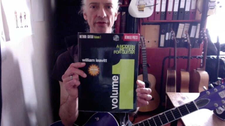 A Modern Method for Guitar  by William Leavitt