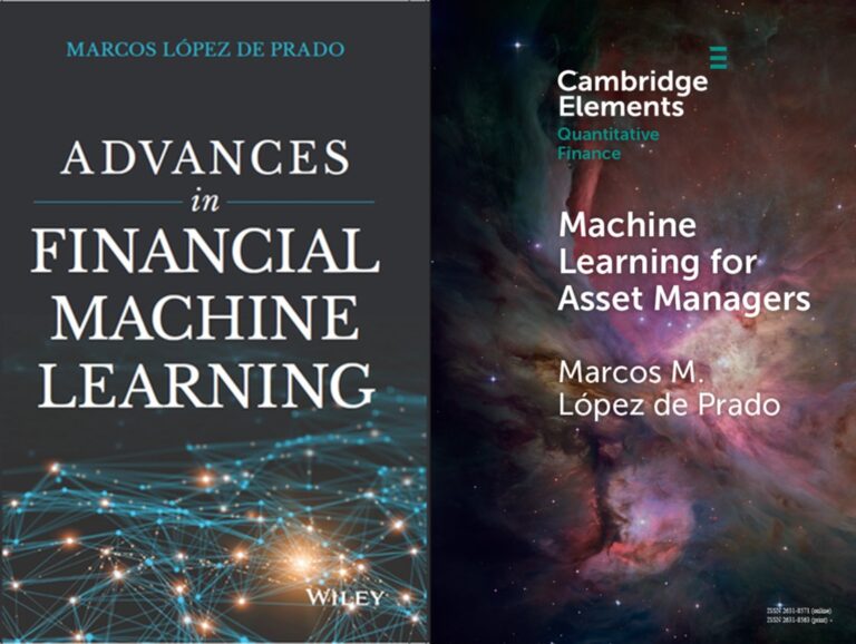 Advances in Financial Machine Learning by Marcos López De Prado