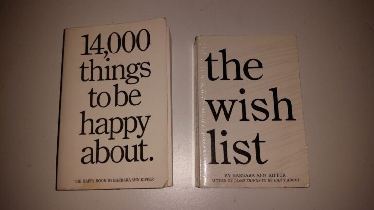 14000 Things to Be Happy About  by Barbara Ann Kipfer