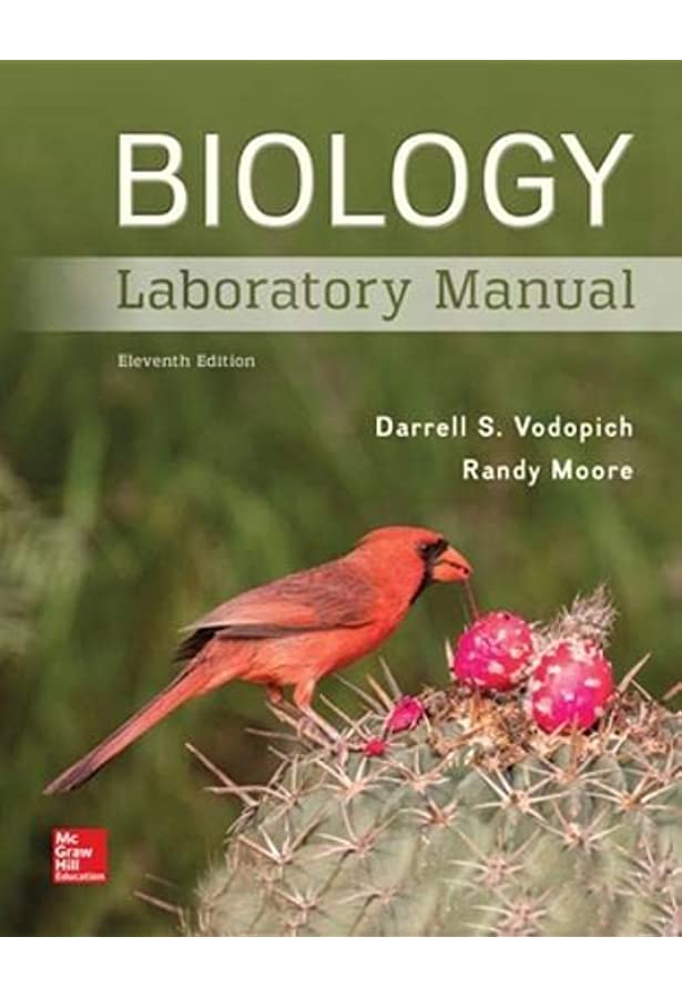 Biology Laboratory Manual 10Th Edition  by Darrell S. Vodopich (Author), Randy Moore (Author)