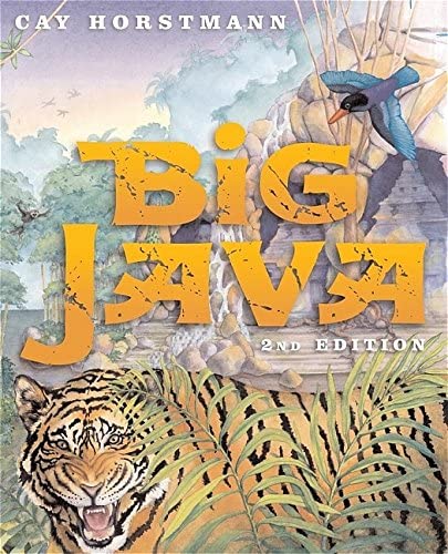 Big Java  by Cay S. Horstmann