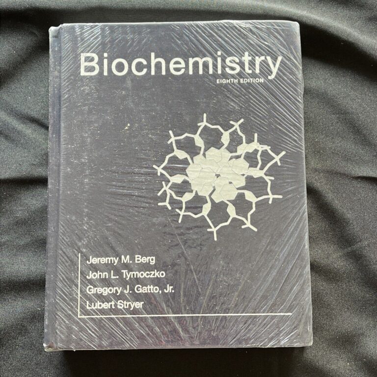 Biochemistry 8Th Edition Berg  by by Jeremy M. Berg, Lubert Stryer, John L. Tymoczko, Gregory J. Gatto