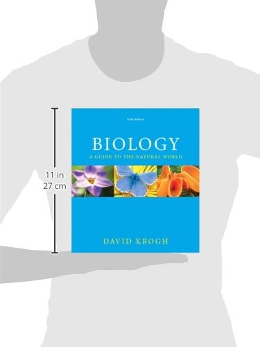 Biology a Guide to the Natural World 5Th Edition  by David Krogh  (Author)