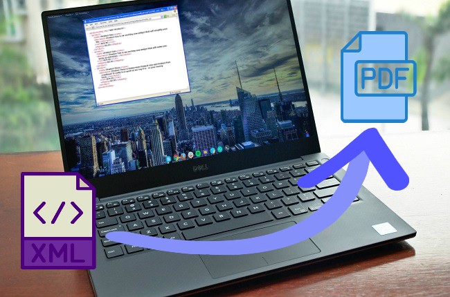 How to Convert Xml to Pdf in Windows 10