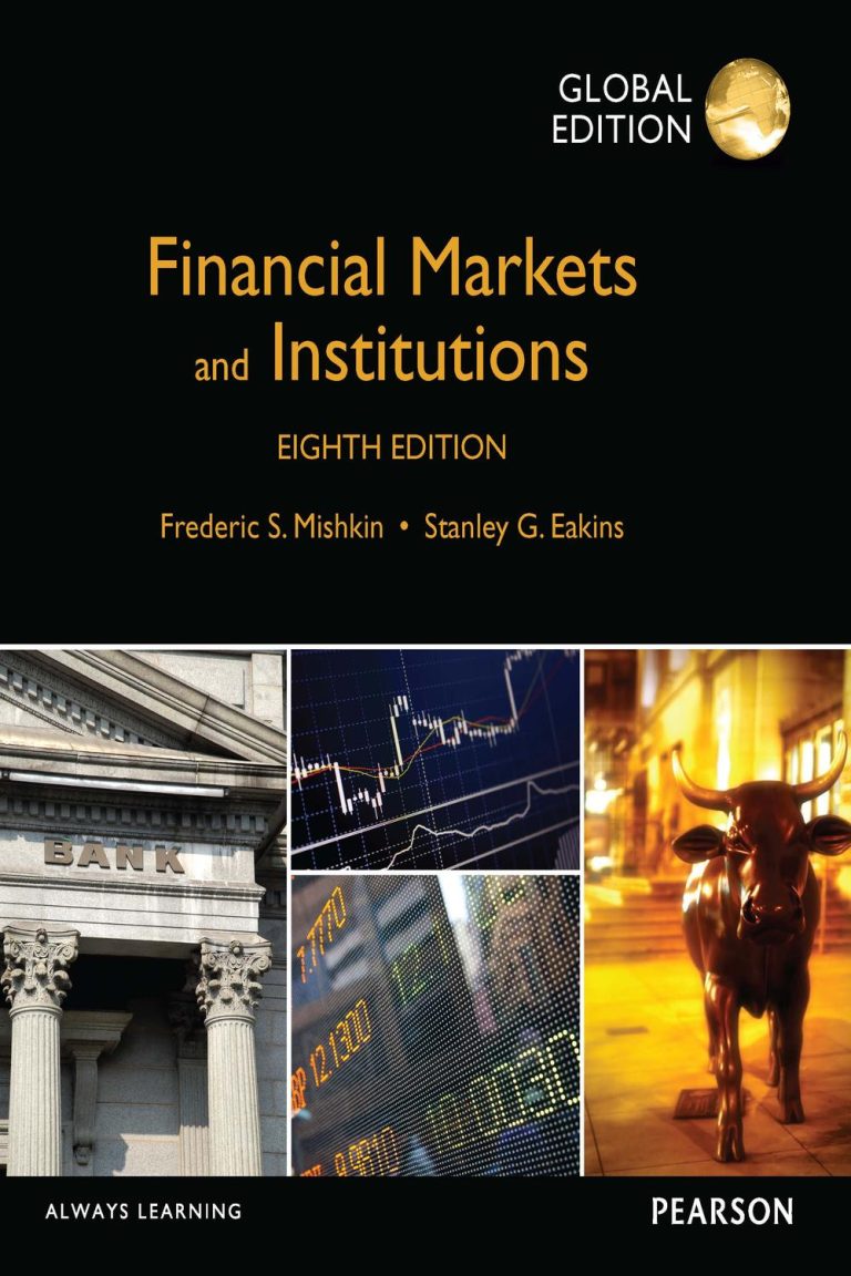 Financial Markets And Institutions Pdf
