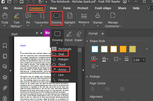 How to Add Circle in PDF File